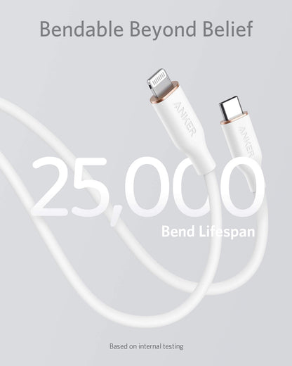 Anker USB-C to Lightning Cable (Flow, Silicone)