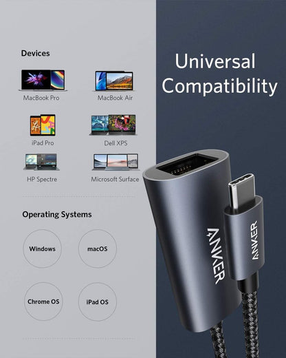 Anker USB-C to Gigabit Ethernet Adapter