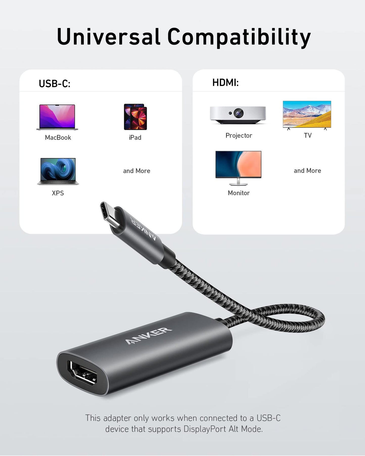 Anker USB-C Adapter (8K HDMI)