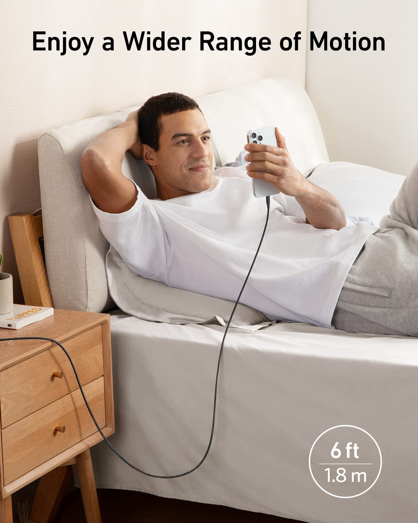 Anker USB-A to Lightning Cable (3 ft / 6 ft / 10 ft)