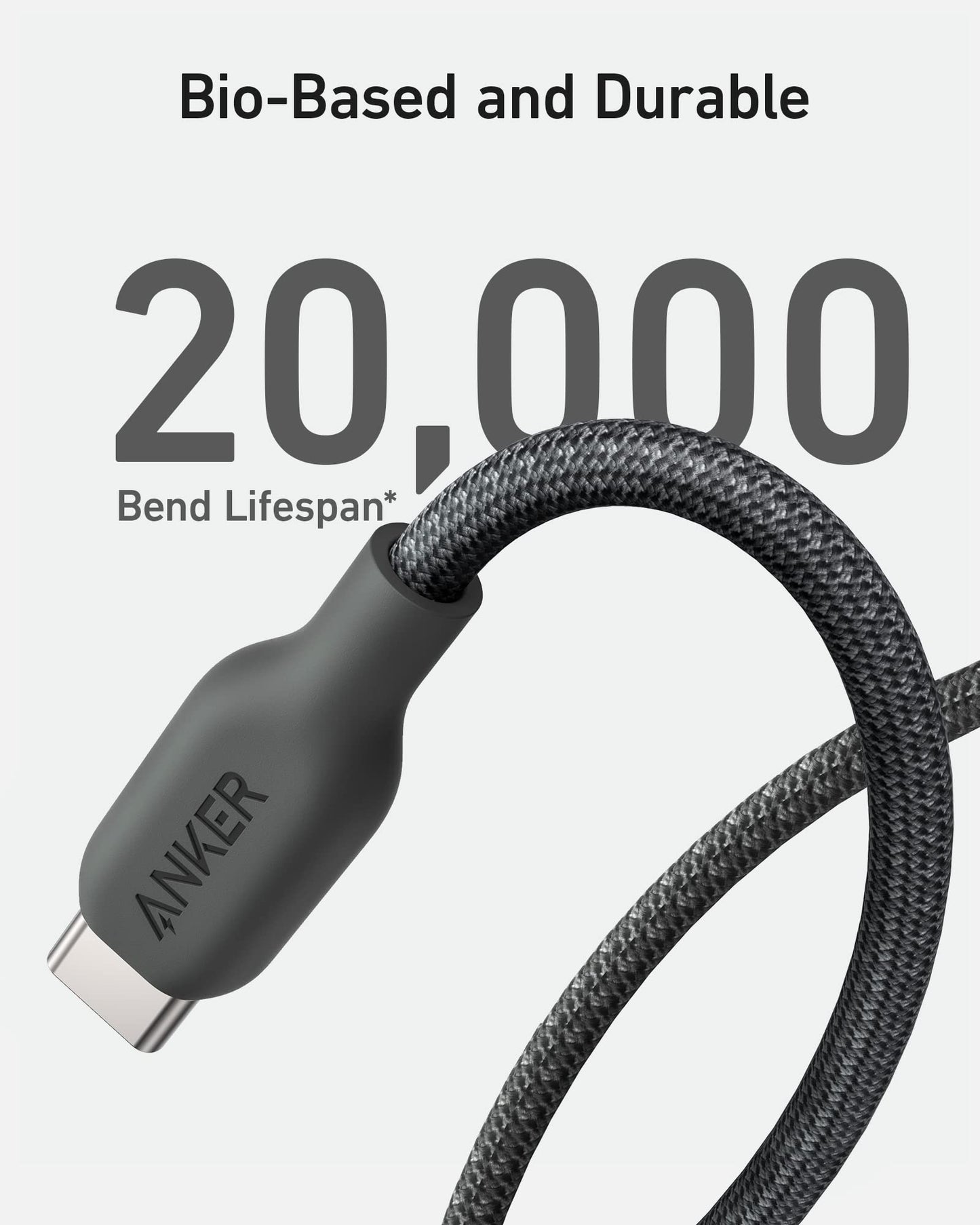Anker USB C to USB C Cable (240W, 10 ft)