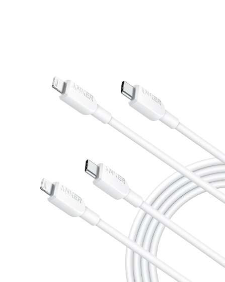 Anker USB C to Lightning Cable (6 ft, 2pack)