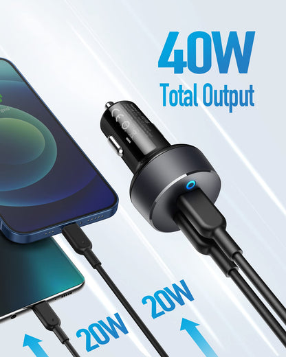 Anker Duo USB-C Car Charger