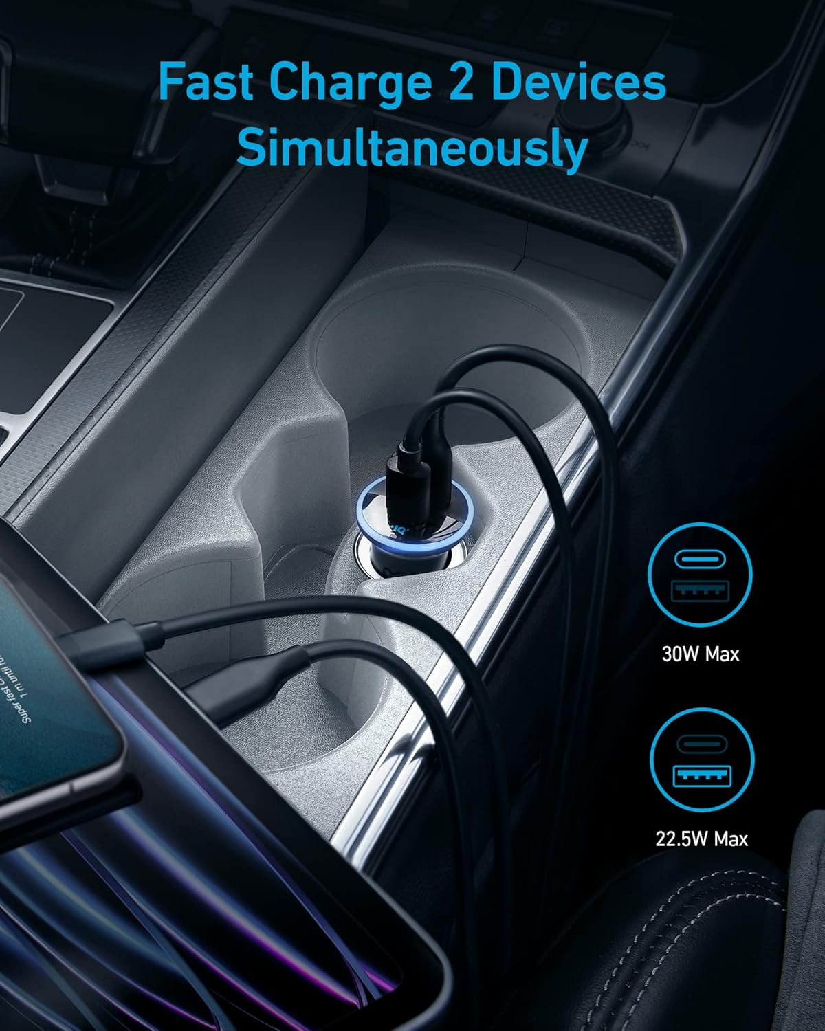 Anker Car Charger (52.5W)