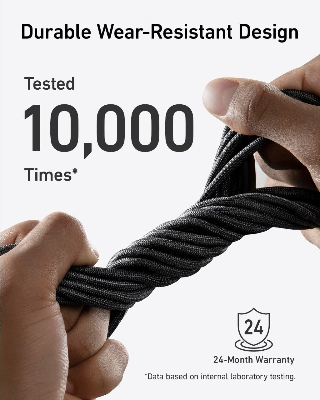 Anker USB-C to USB-C Cable (Bio-Braided,6 ft)