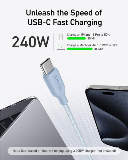 Anker USB-C to USB-C Cable (Bio-Braided)