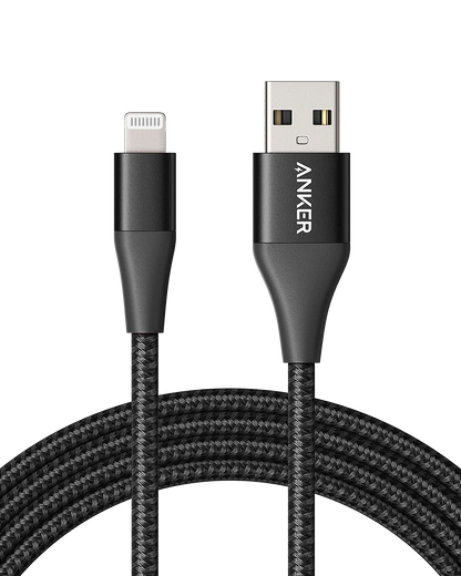 Anker USB-A to Lightning Cable (3 ft / 6 ft / 10 ft)