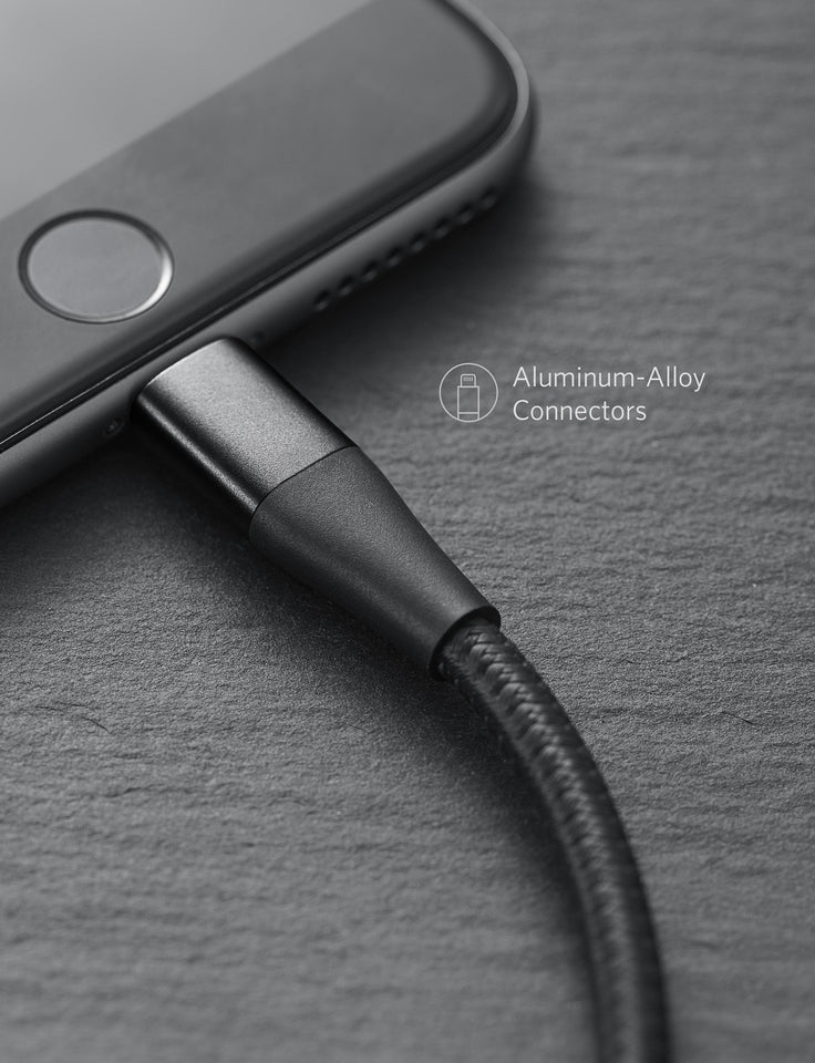 Anker USB-A to Lightning Cable (3 ft / 6 ft / 10 ft)