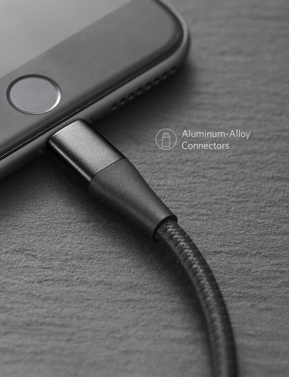Anker USB-A to Lightning Cable (3 ft / 6 ft / 10 ft)