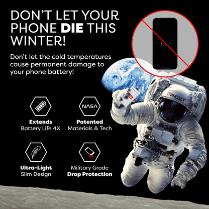 Apollo Series Thermal Phone Case - Extends Battery Life 3X