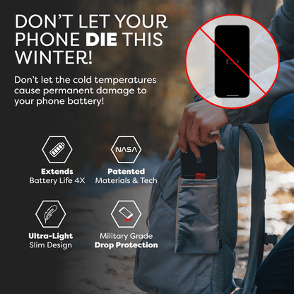 Apollo Series Thermal Phone Case - Extends Battery Life 3X